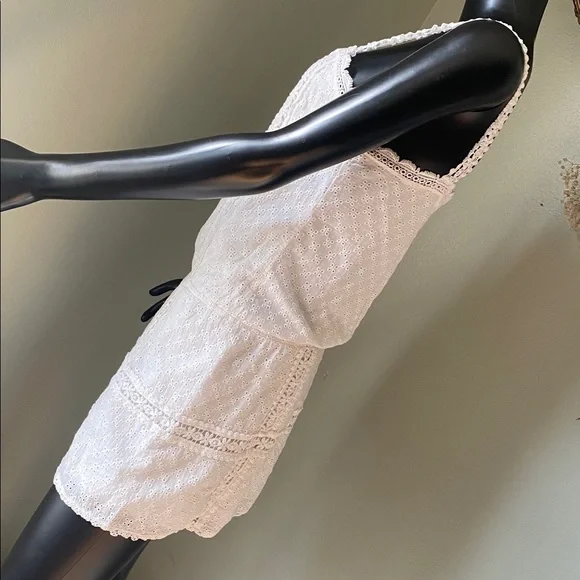 Altar'd State 100% Cotton White Eyelet Free Spirited Boho style Dress - Picture 6 of 13